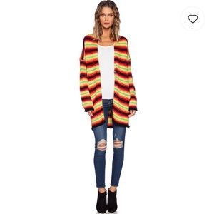 UNIF Calico Cardigan Sz Small